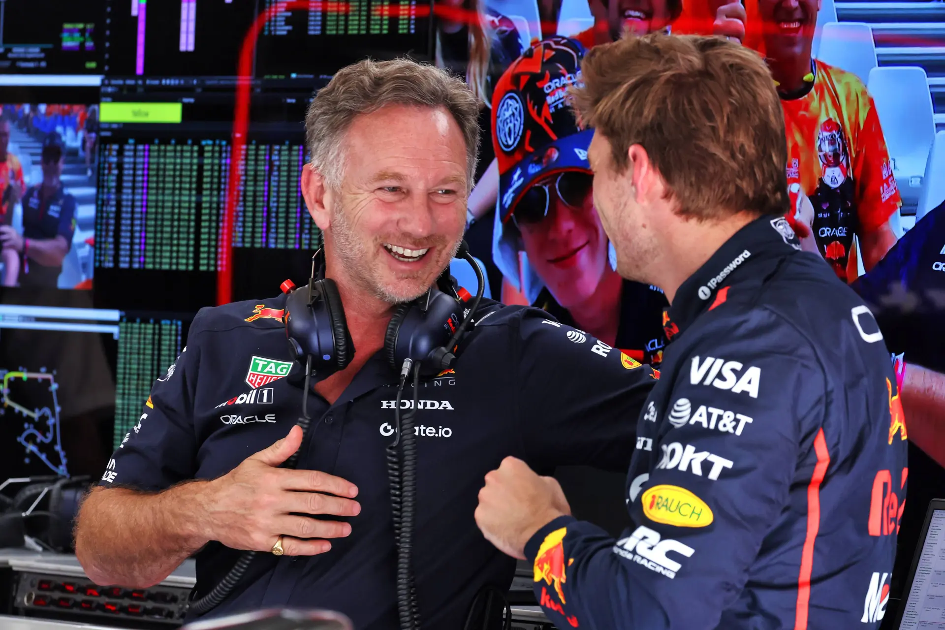 Horner wijst naar Russell: Exit-clausule Verstappen lastiger geworden?