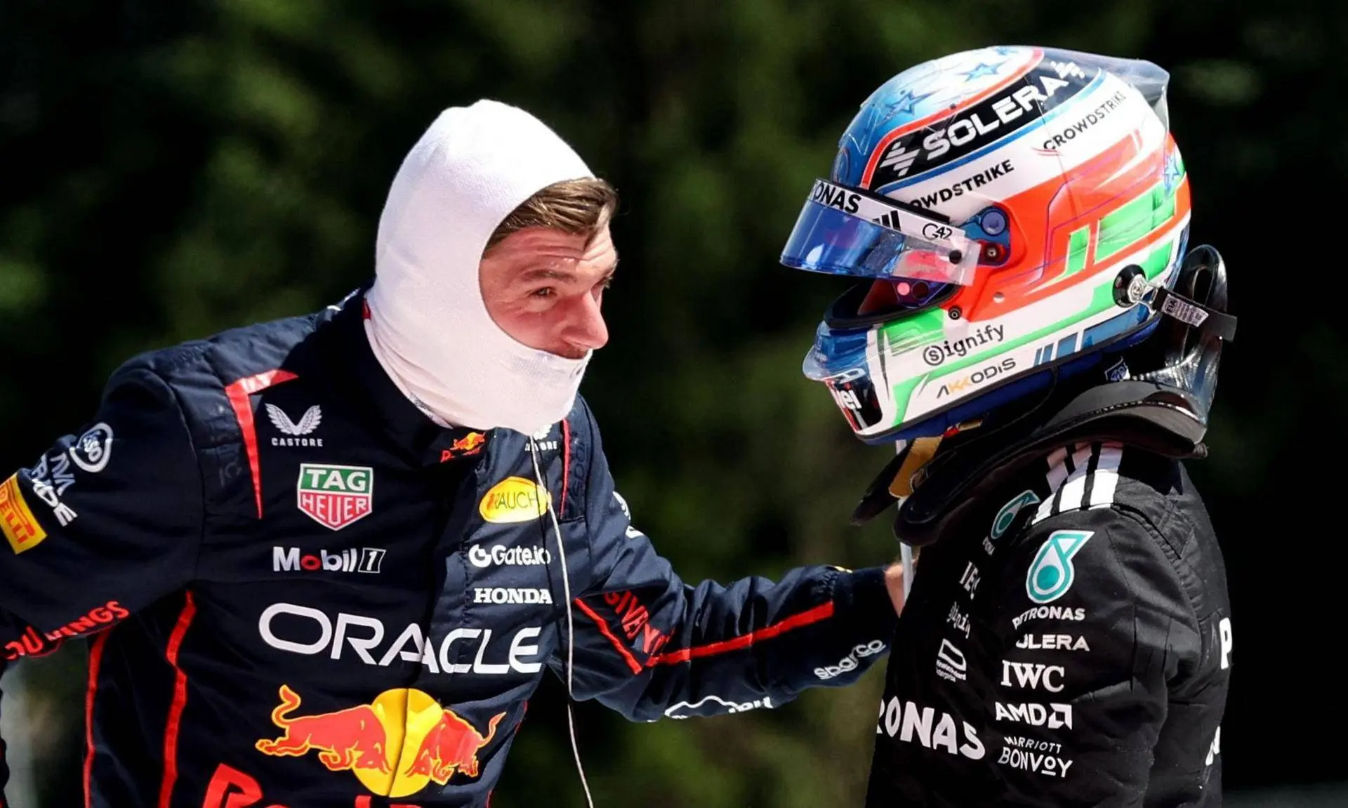 'Why was Verstappen so kind to Antonelli after the crash? Are they already teammates?'