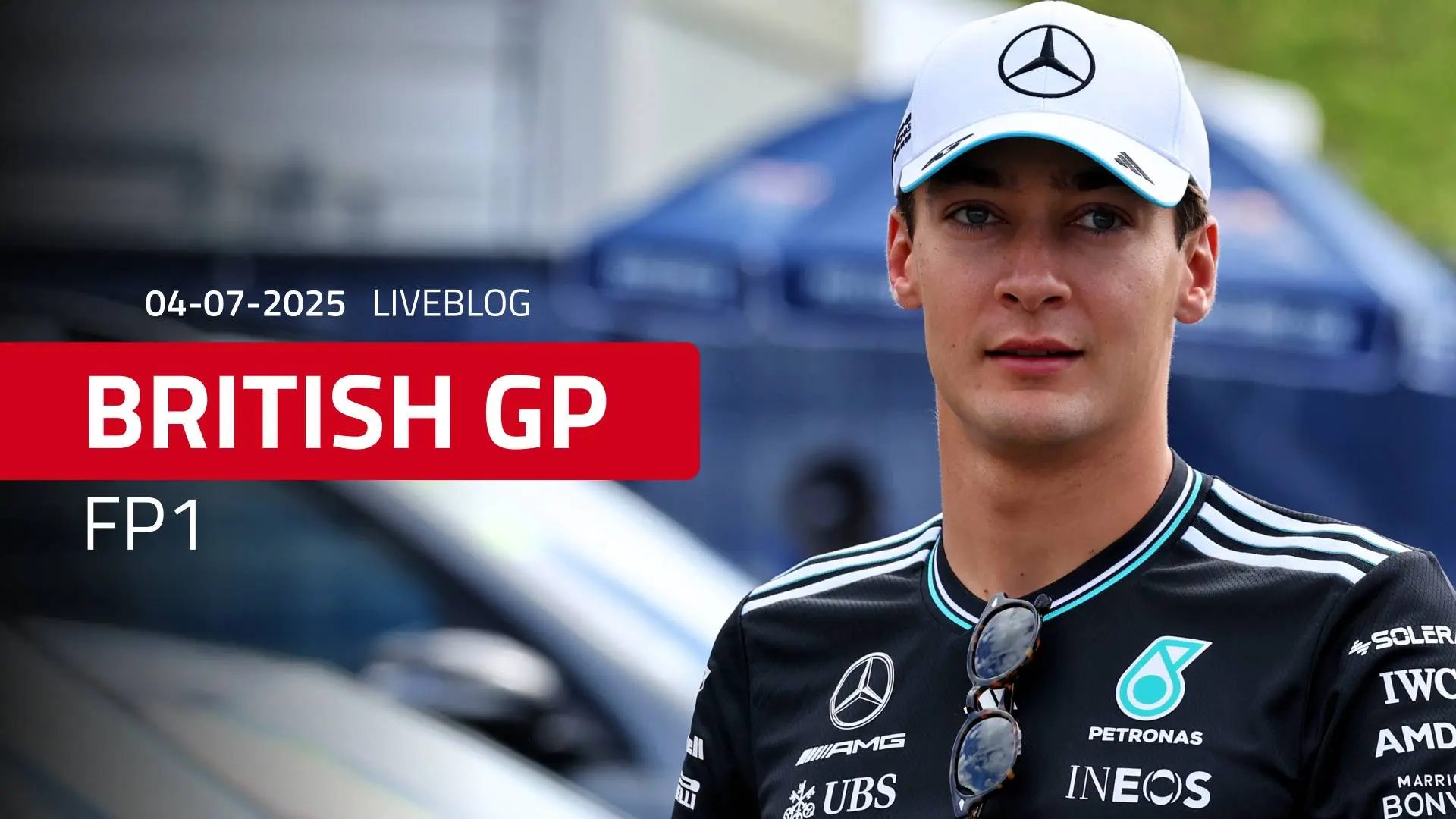 F1 Live | Russell goes quickest, Norris takes different set up from Piastri
