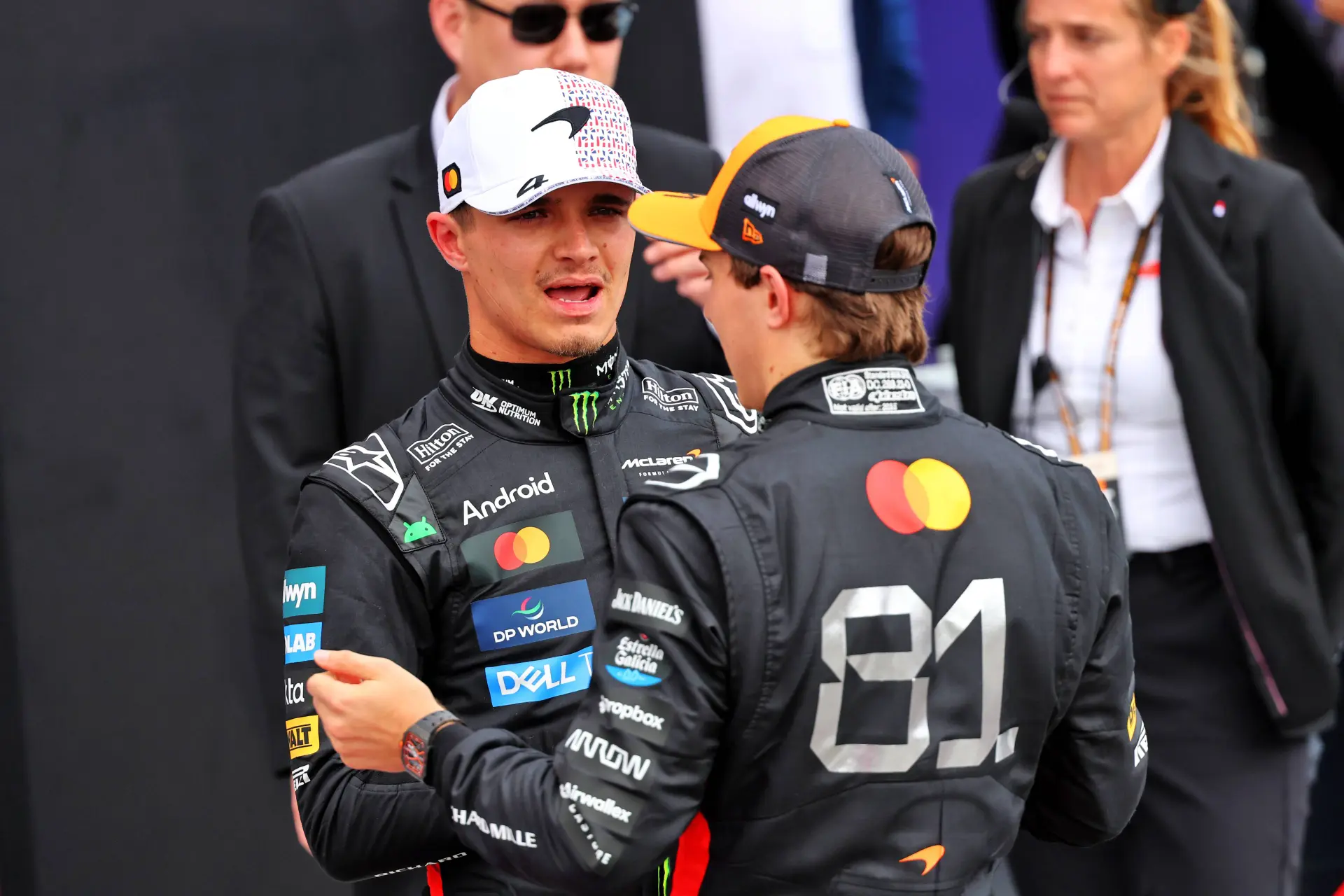 WK-stand coureurs | Norris en Piastri gaan titelstrijd volop aan, Verstappen verliest weer punten