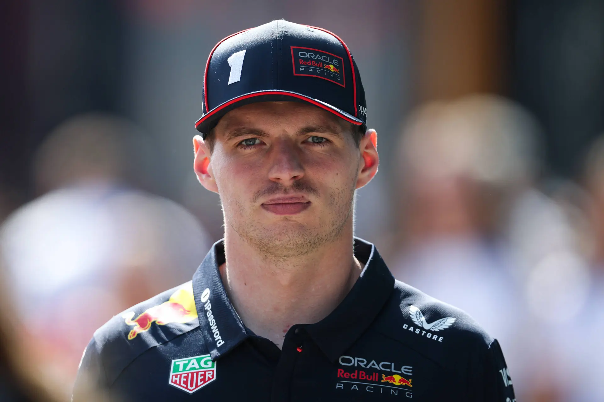 Verstappen serieuze blik Imola