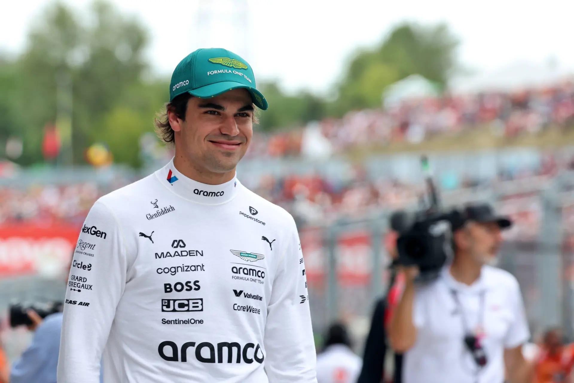 New F1 WAG? Stroll on holiday with 'most beautiful face of the year'
