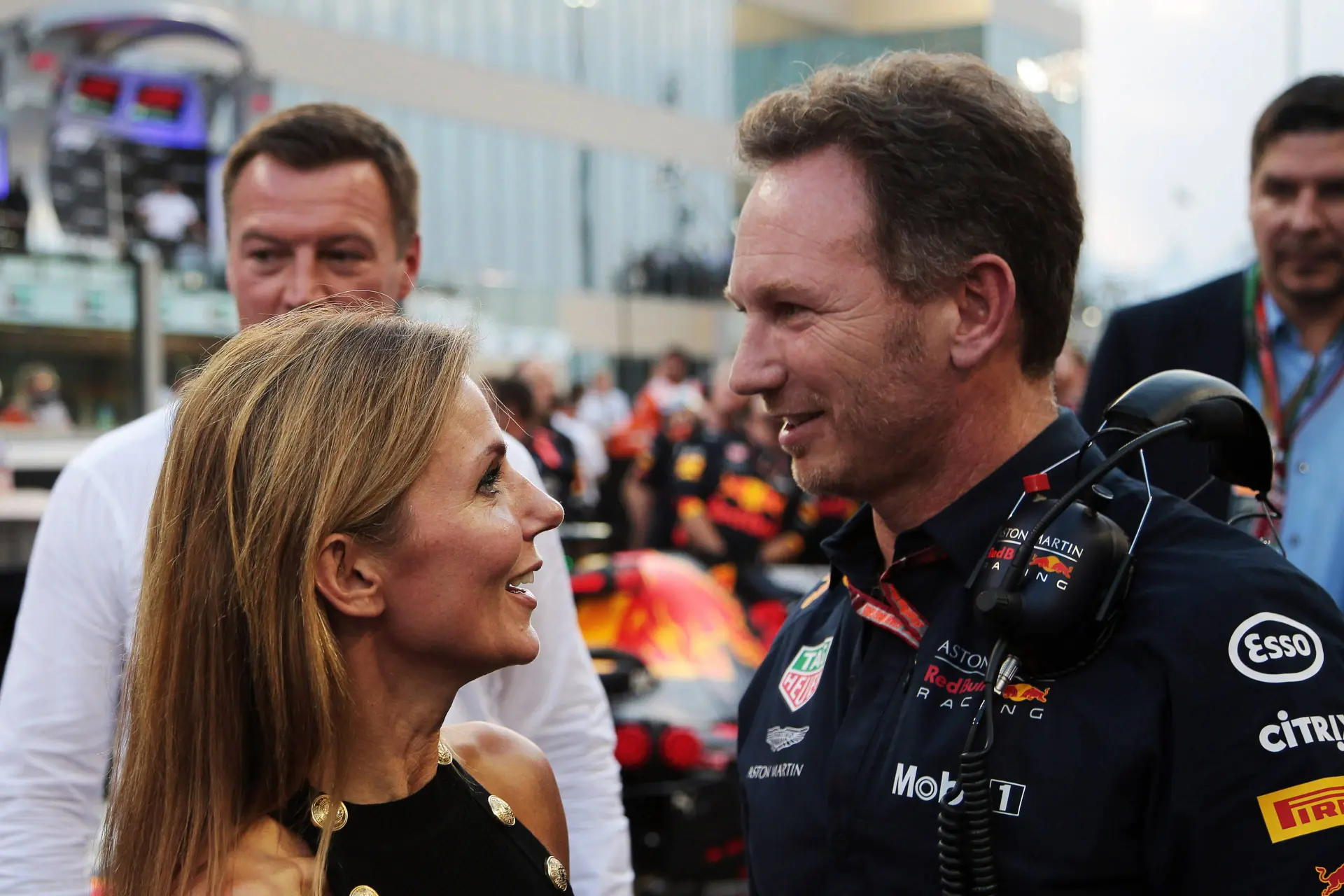 Horner soaks up summer life with Geri Halliwell on superyacht after Red Bull sacking