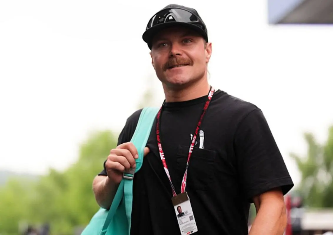 Why was Bottas' mullet shorter than usual at the official Cadillac presentation?