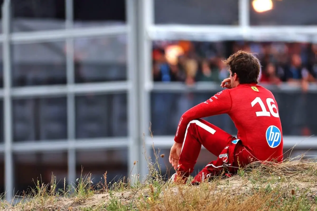 Leclerc rejects Russell’s view on controversial Dutch GP incident