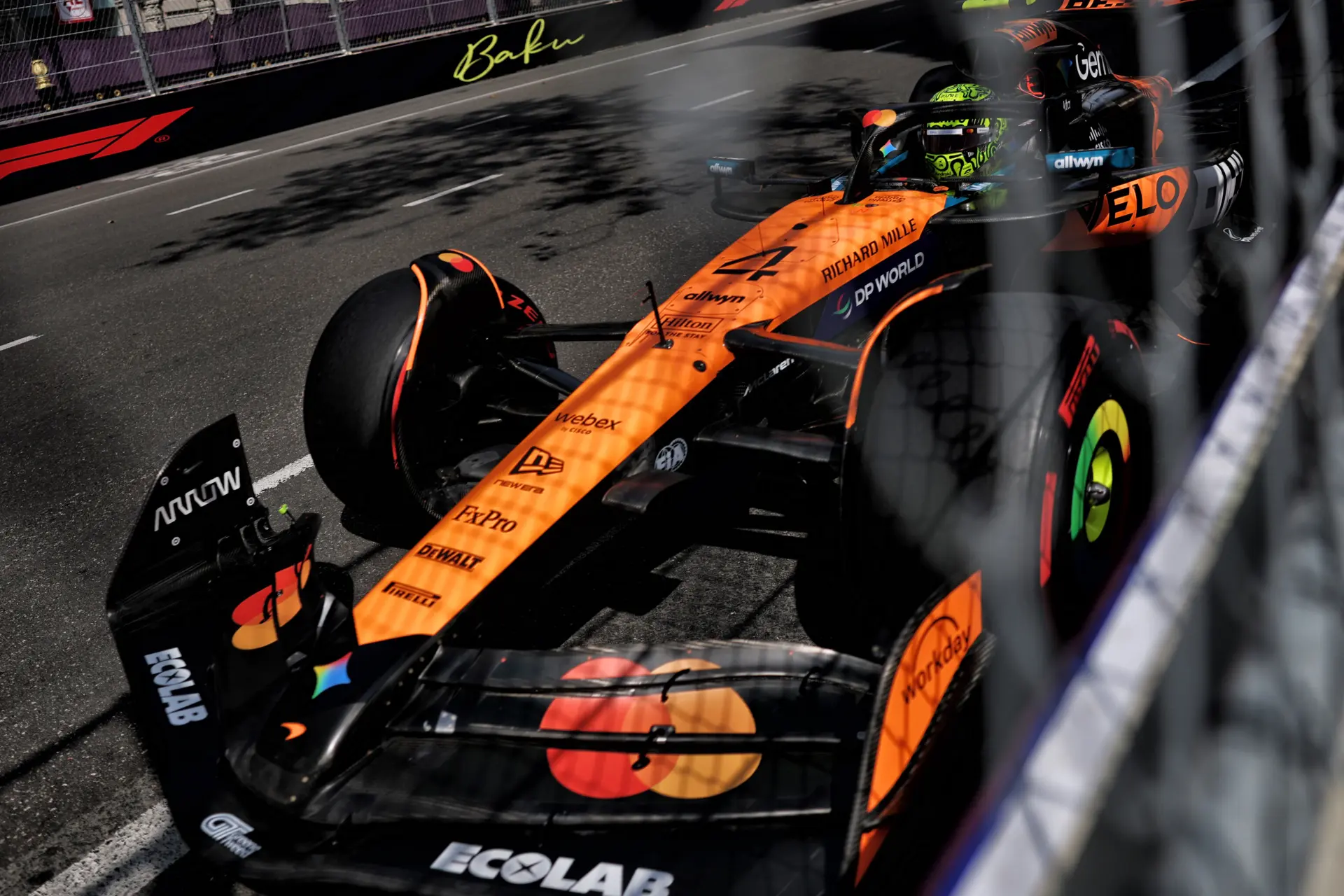 F1 LIVE | Can anyone challenge McLaren in FP2 in Baku?