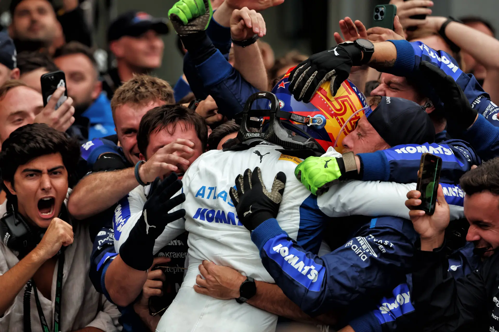 Williams podium sweeter than his first: "This team's on the rise'