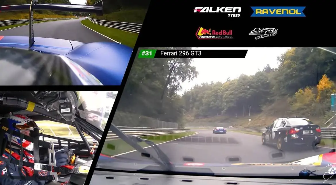 Spectaculaire onboard-beelden Verstappen tonen penibel moment