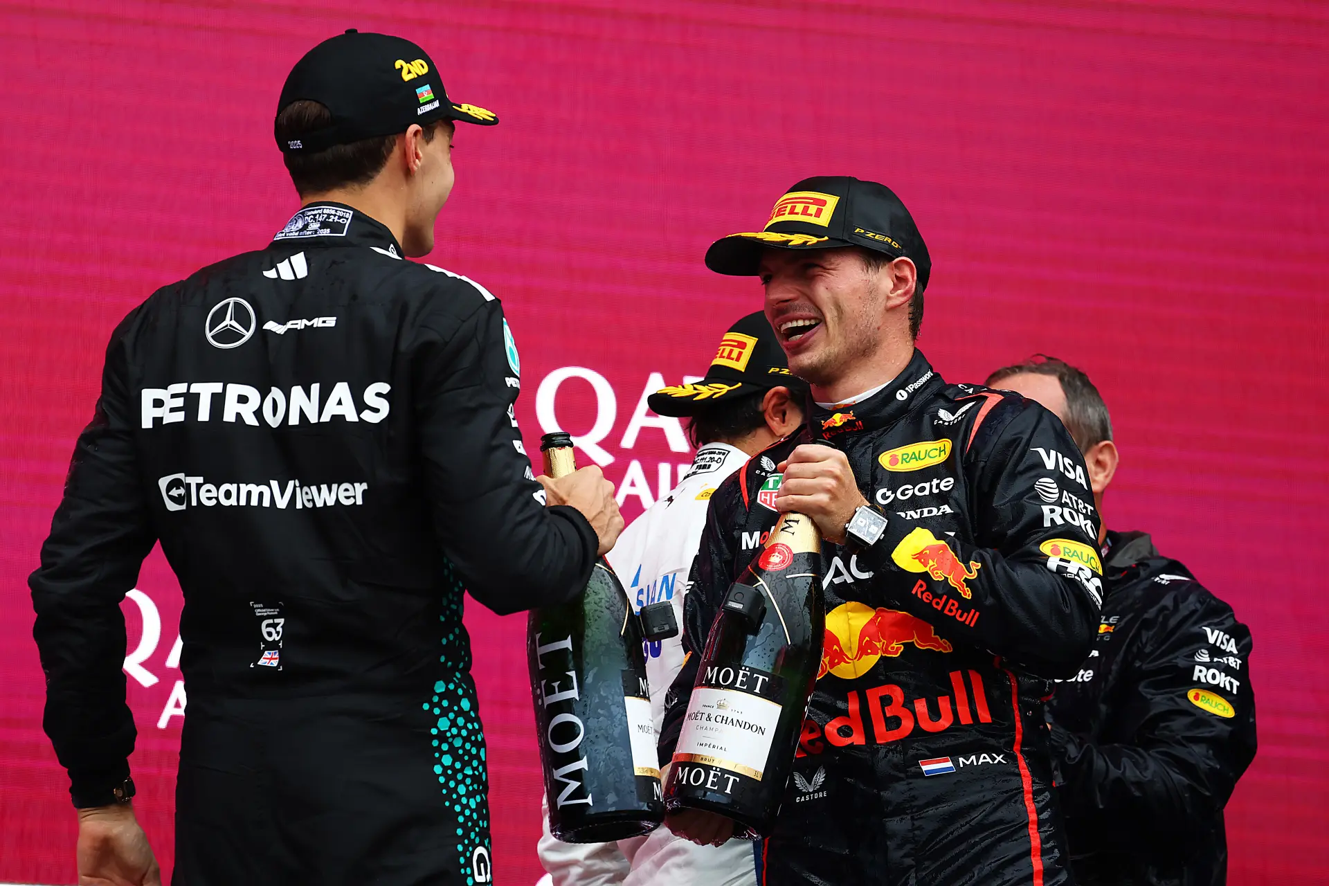 Wolff: 'Russell had the pace to race Verstappen at the front'