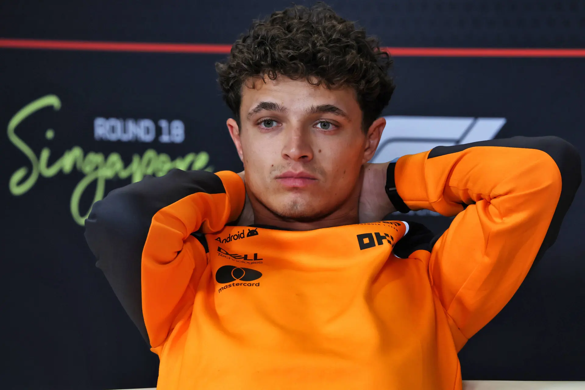 Norris frustrated after Singapore qualifying and fires warning at Russell