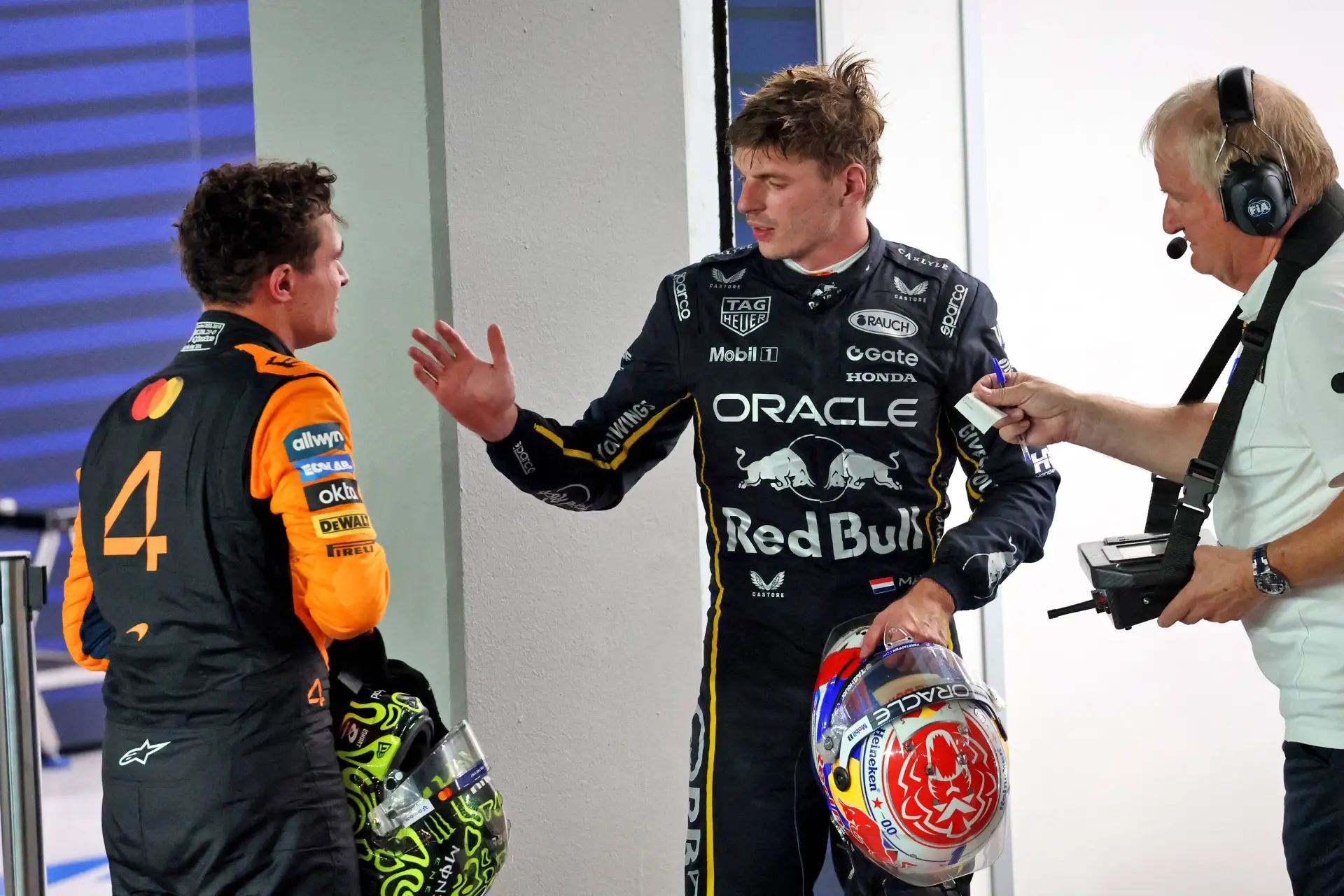 Norris gewarnt, sich 'nächstes Mal' gegen Verstappen in Acht zu nehmen