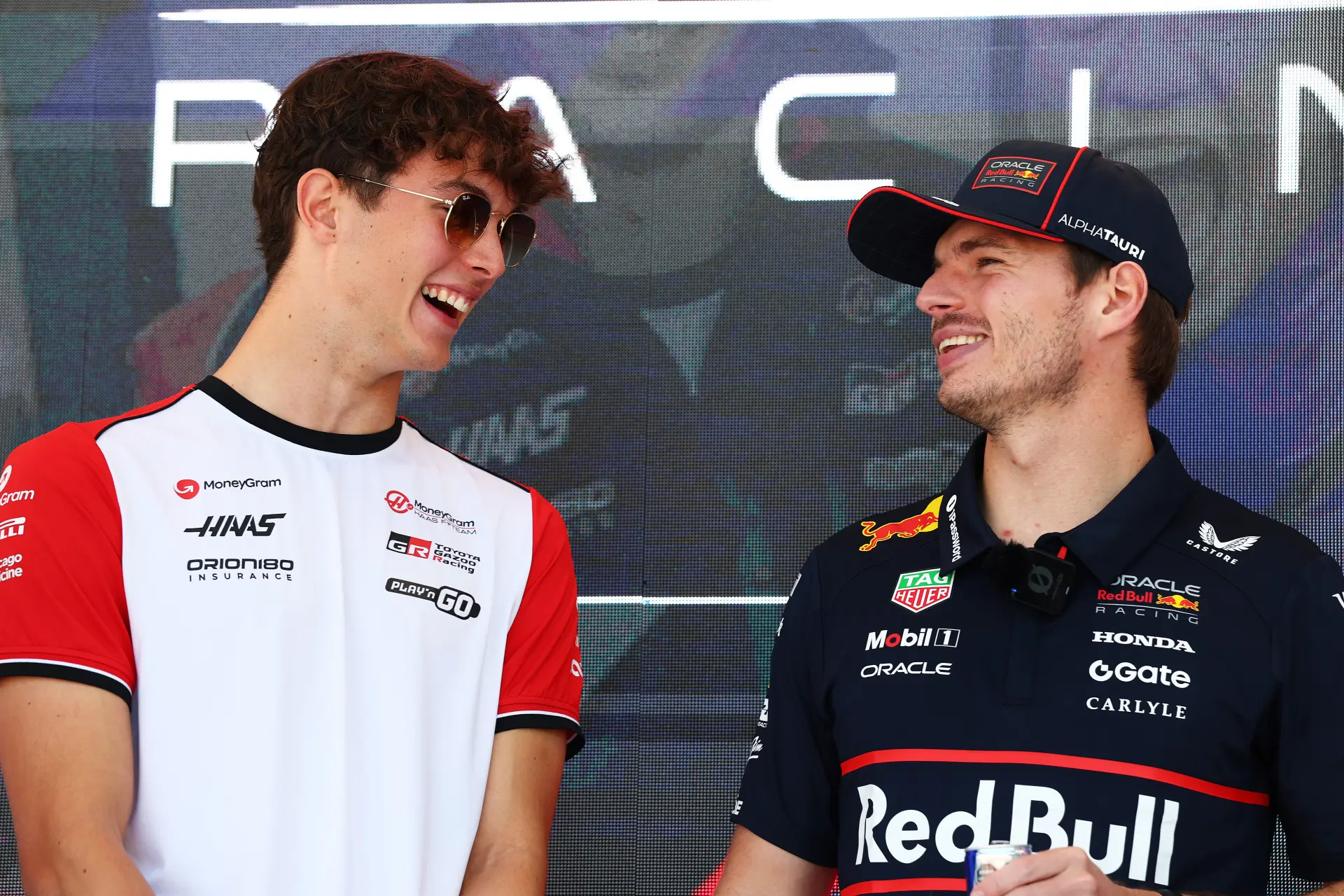 Bearman was 's******' himself battling Verstappen in Mexico