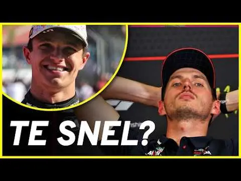 Doet Verstappen nog mee om wereldtitel na dominante race Norris?