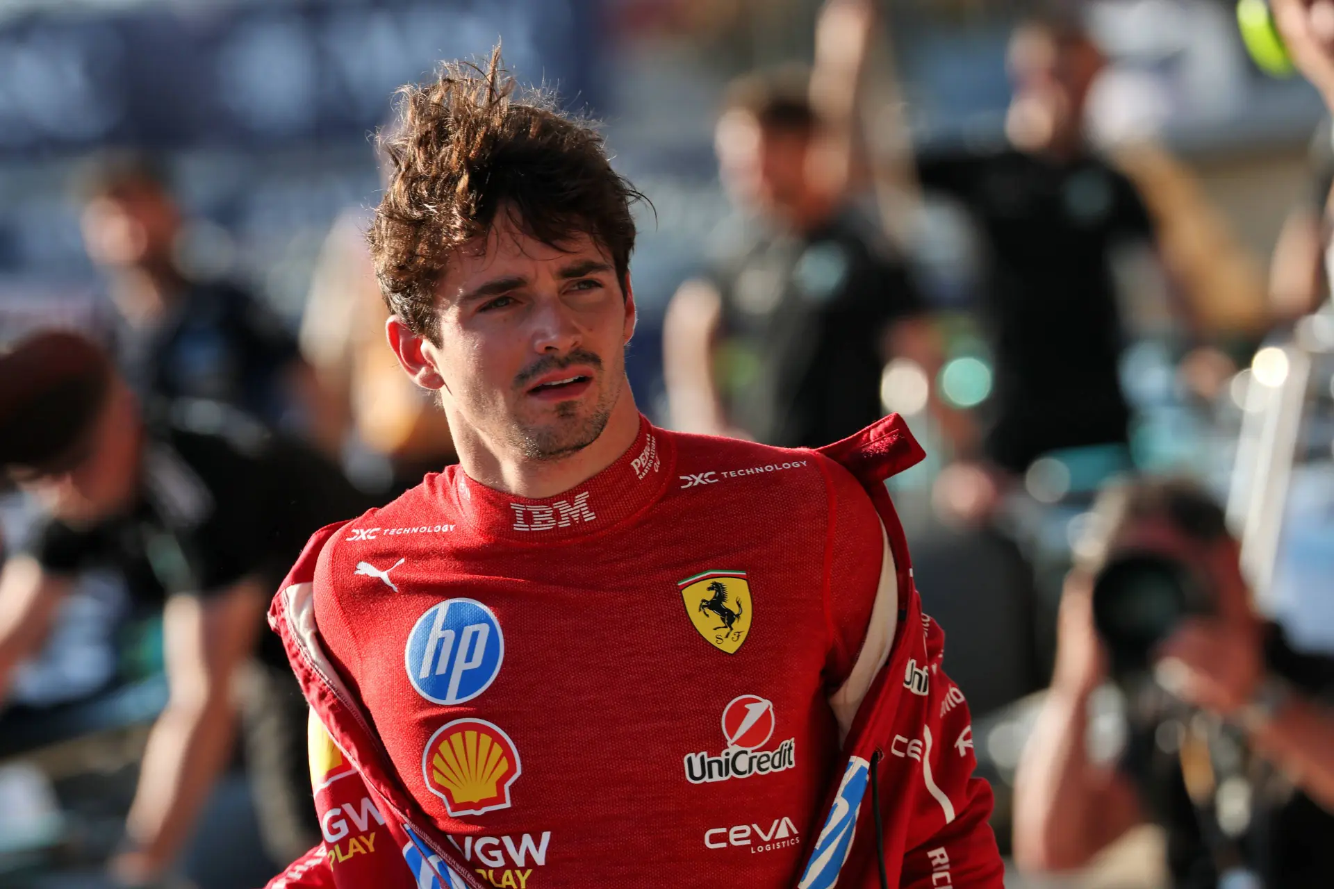 Ferrari's overnight United States GP improvement surprises Leclerc