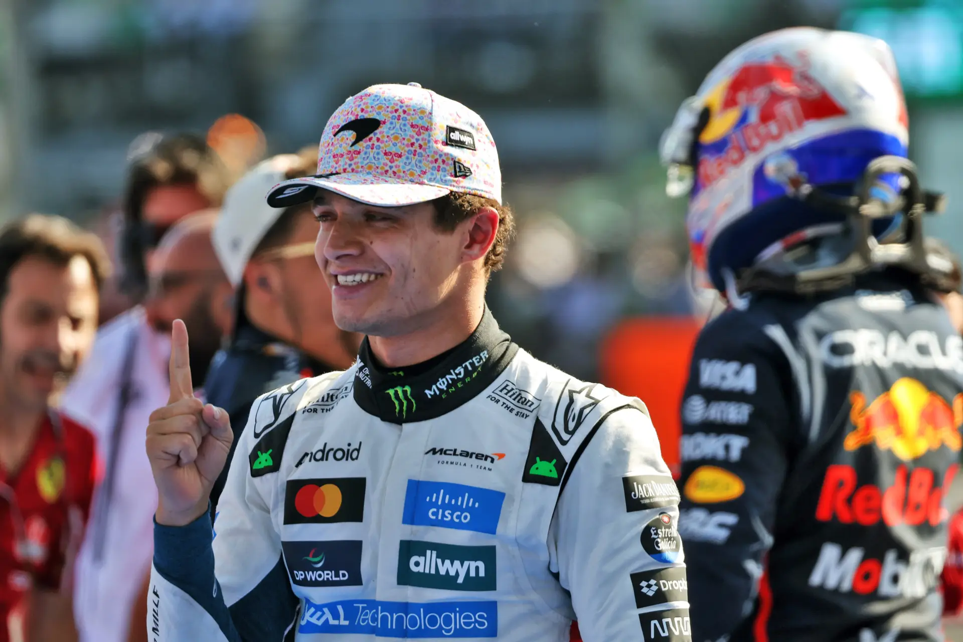 Norris wird trotz Mexiko-Triumph noch immer vom Zandvoort-Ausfall heimgesucht.