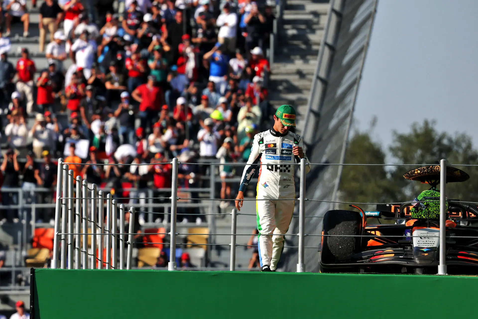 Norris Mexico GP booing triggered by Verstappen and McLaren?