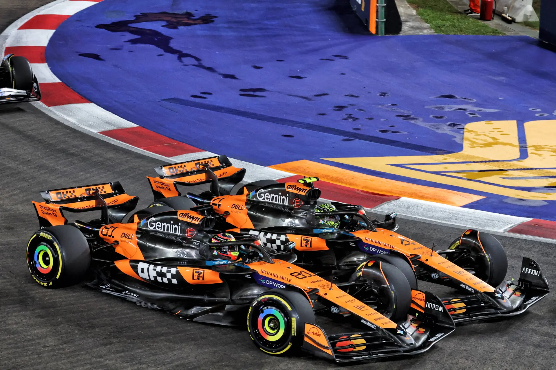 Brundle's daring McLaren advice after dynamic altering clash