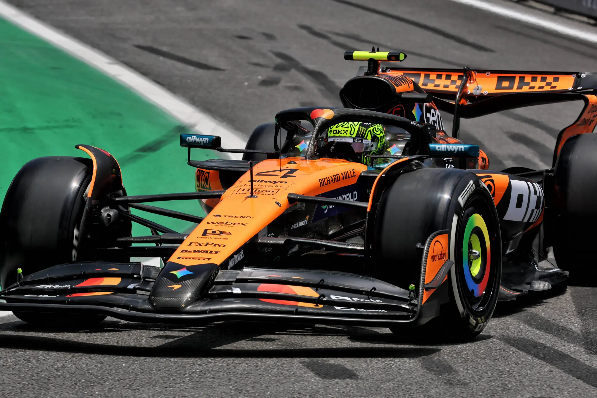 F1 LIVE | Follow the 2025 Brazil GP with Lando Norris on pole here!