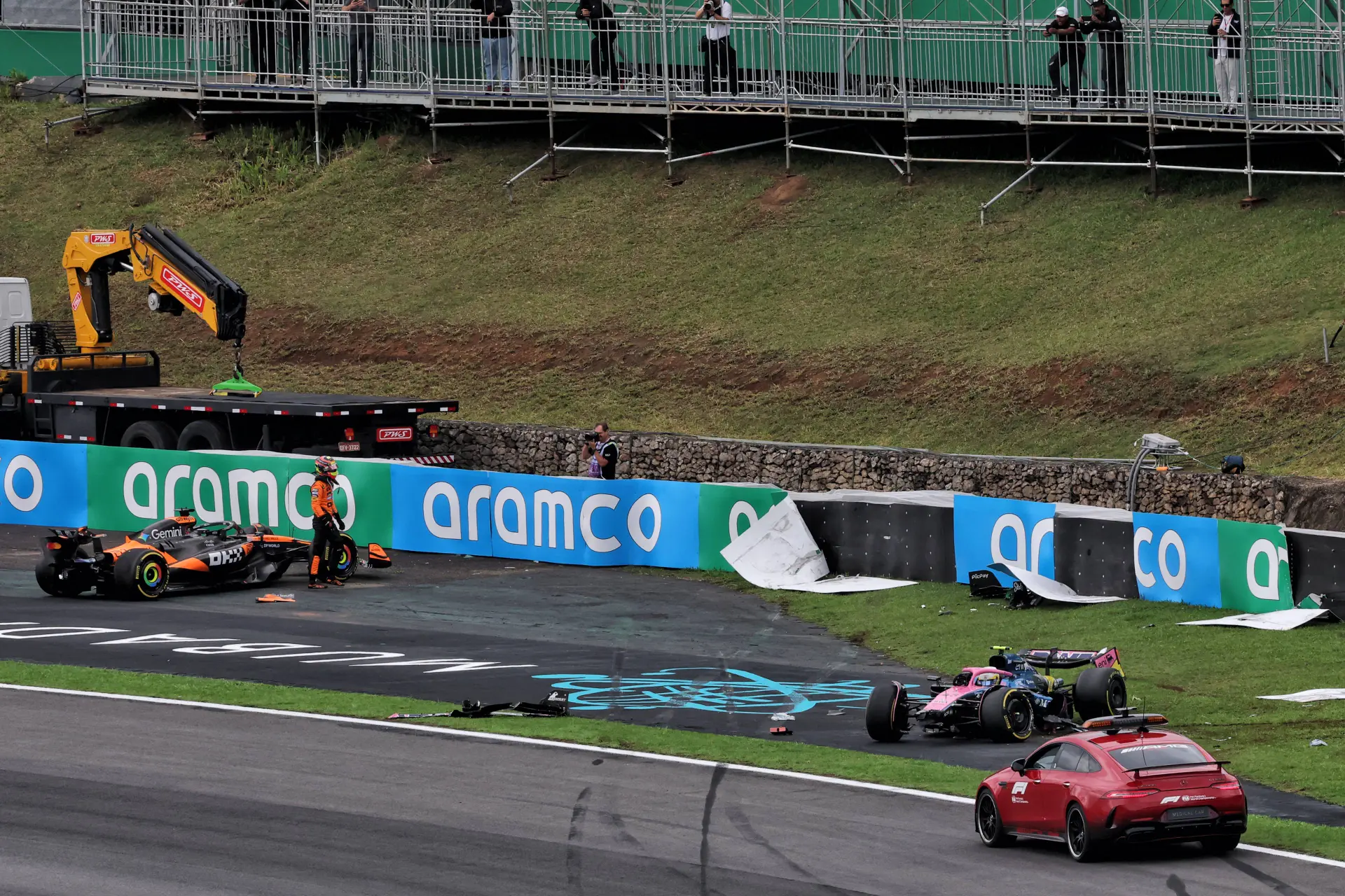 Race organisers make changes after sprint chaos for the F1 Brazil GP