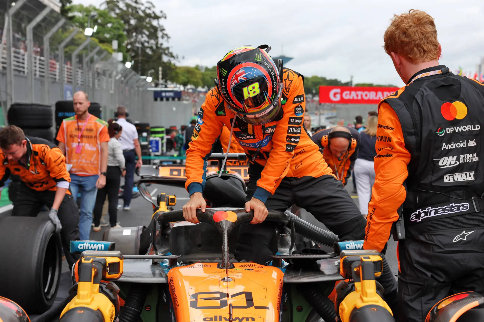 McLaren scold Piastri as Stella takes Brazil GP penalty 'on the chin'