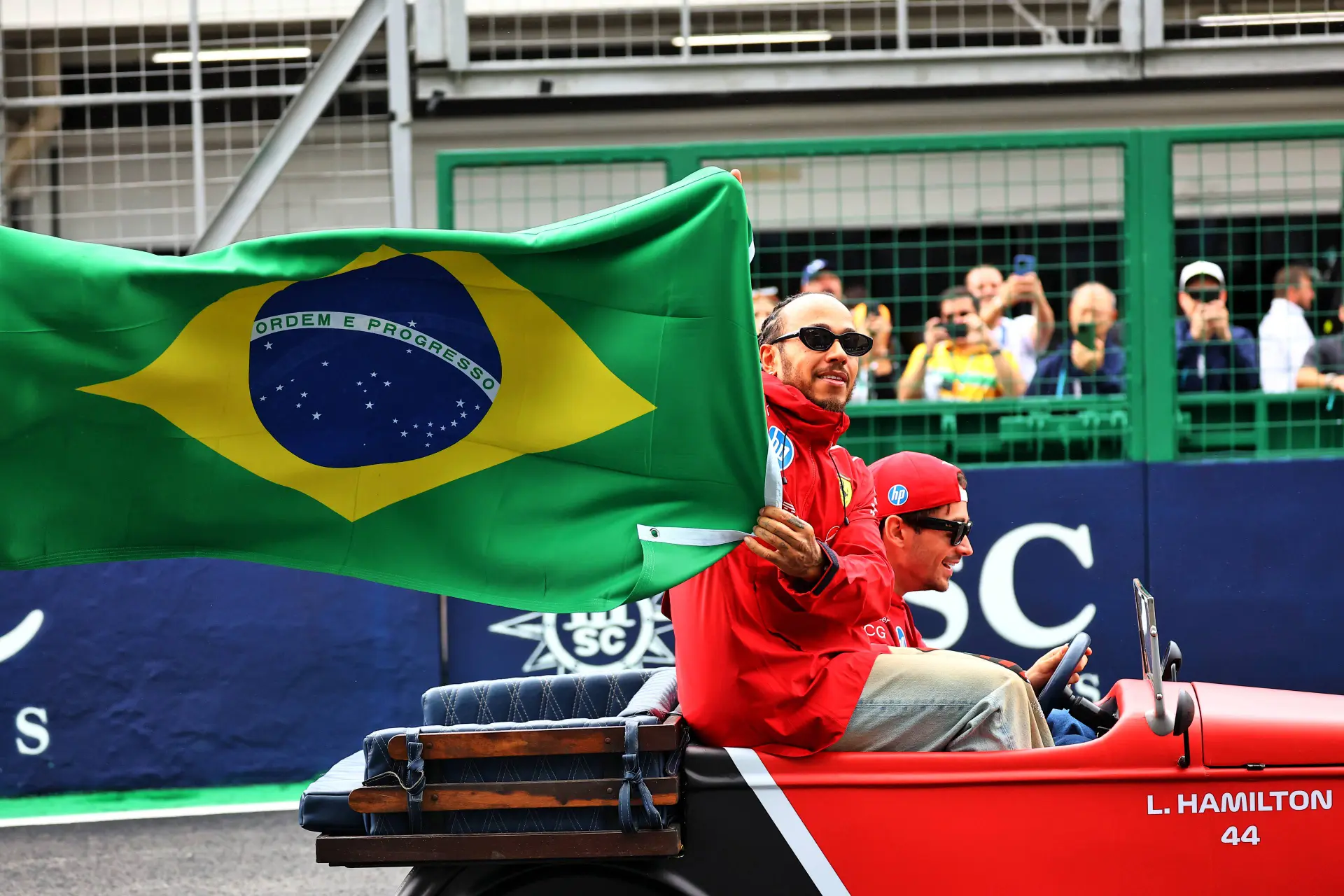 Hamilton's race engineer told 'your time will come' amid menacing chants