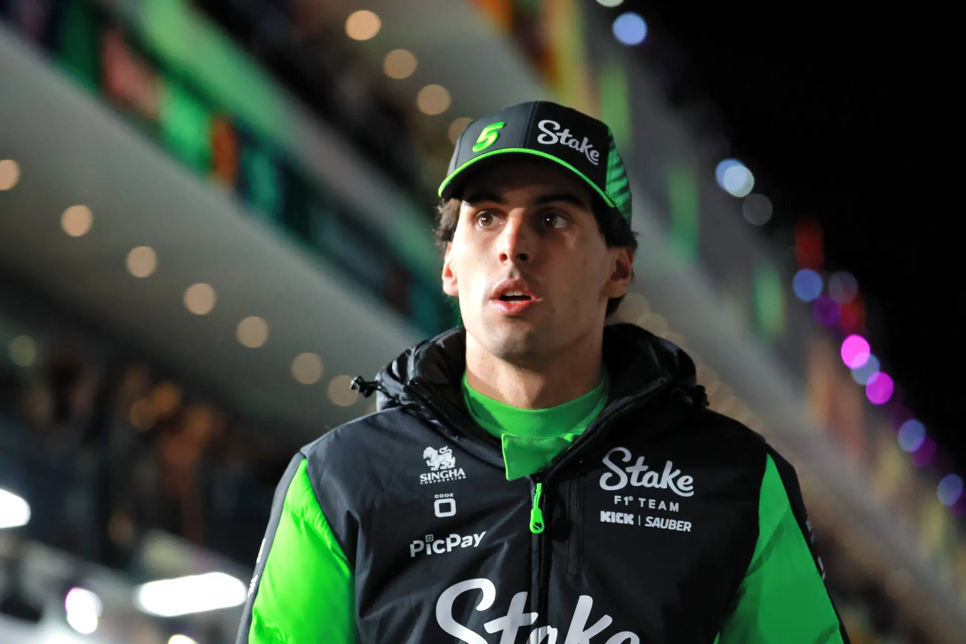 bortoleto las vegas sauber stroll collision jpg