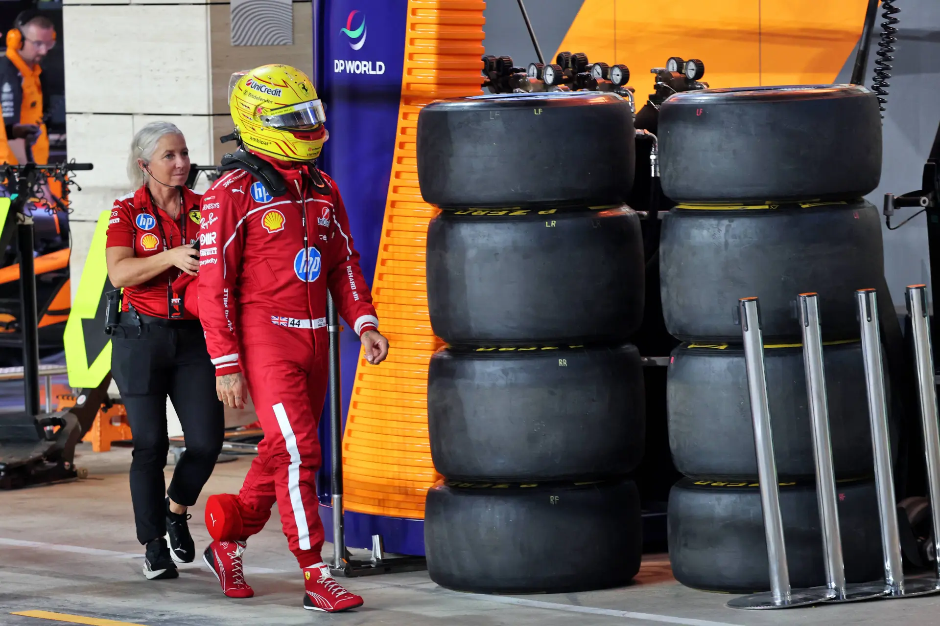 Hamilton naar laatste startplek op de grid na wegvallen concurrenten