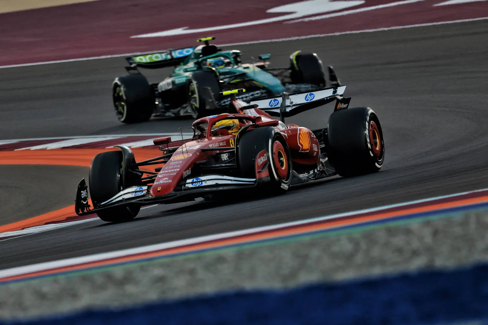 Mercedes pull away in the constructors’ as Ferrari falters again in Qatar