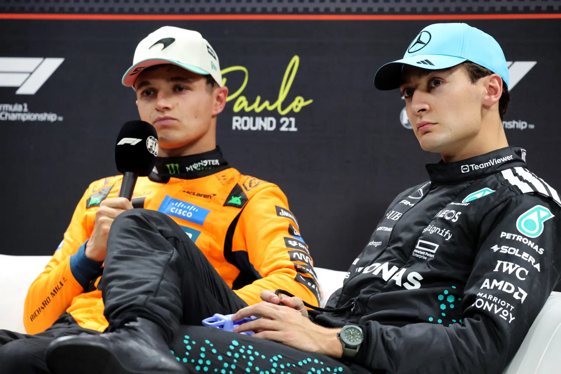 Lando Norris warns of ‘sneaky’ Russell: ‘He knows what he’s doing’