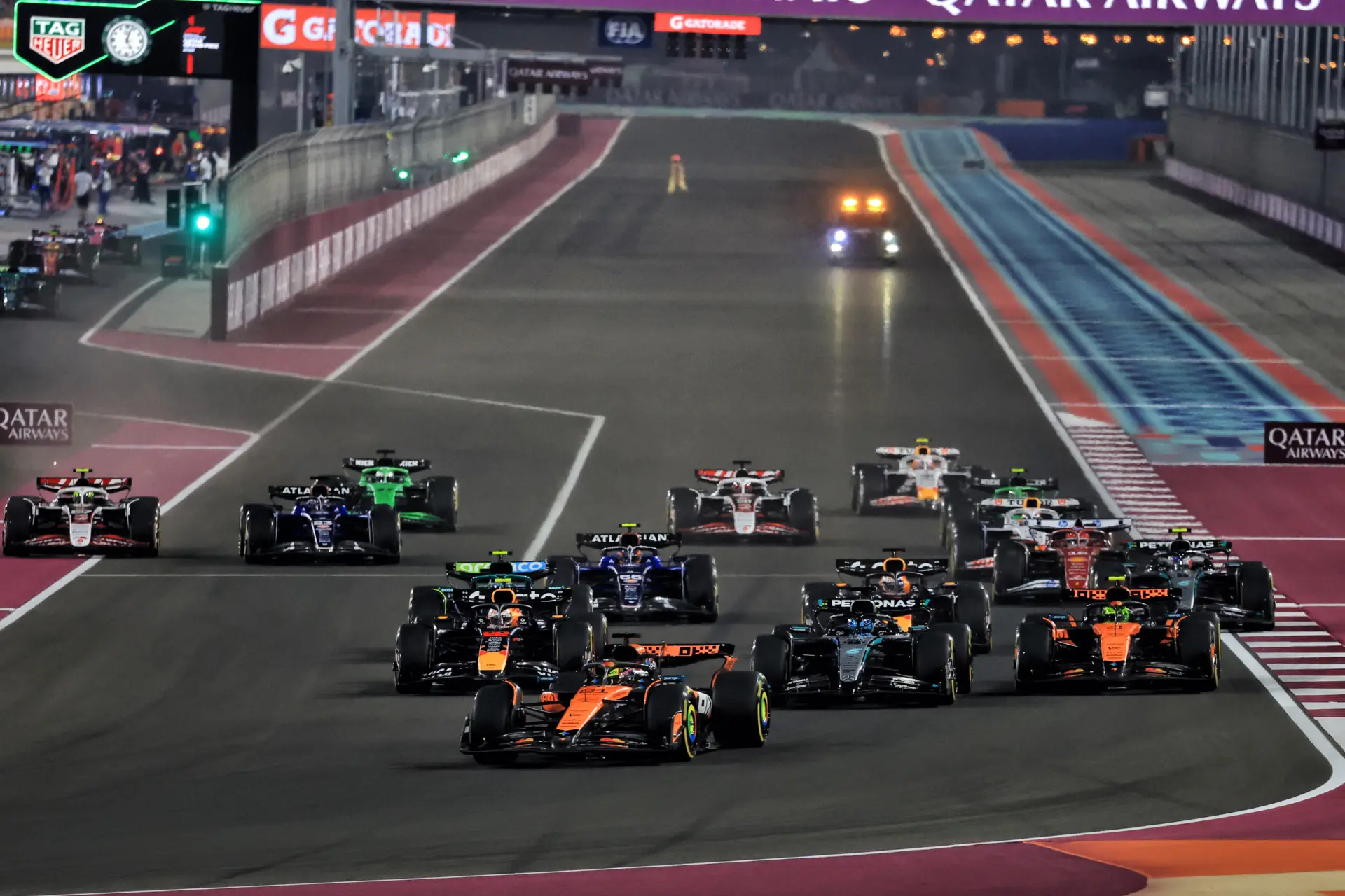Change to the Qatar GP starting grid: driver set for pit lane start