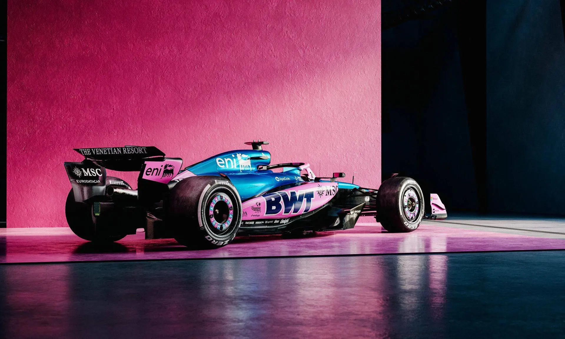 Alpine launch updated pink livery ahead of Las Vegas GP