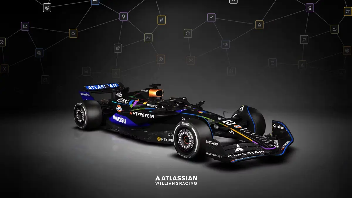 Williams reveals bold new livery for the Las Vegas GP