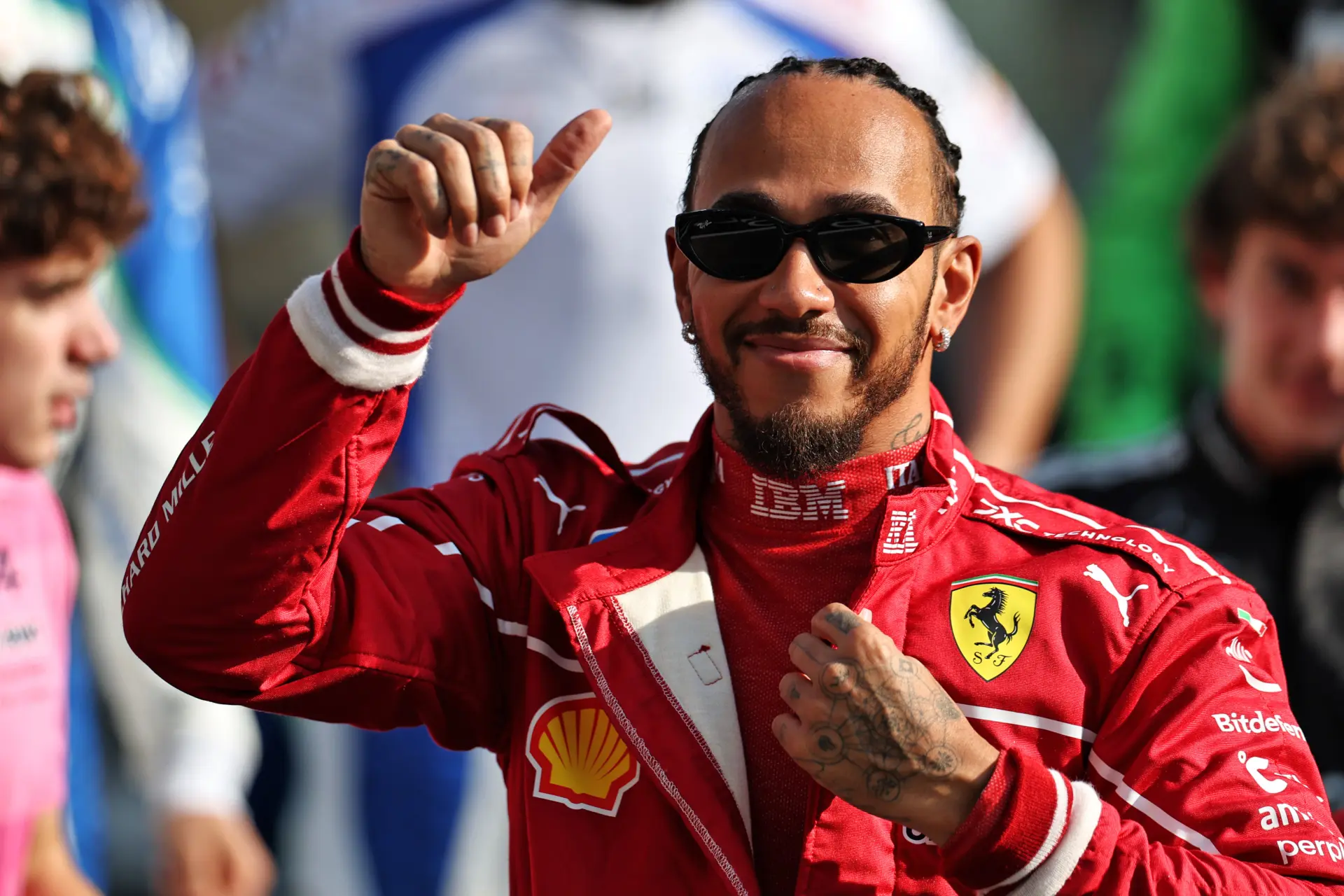 Hamilton passes the McLaren baton to Norris after sharing him advice