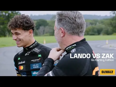 Norris challenged by McLaren boss Zak Brown: 'This one is all mine'