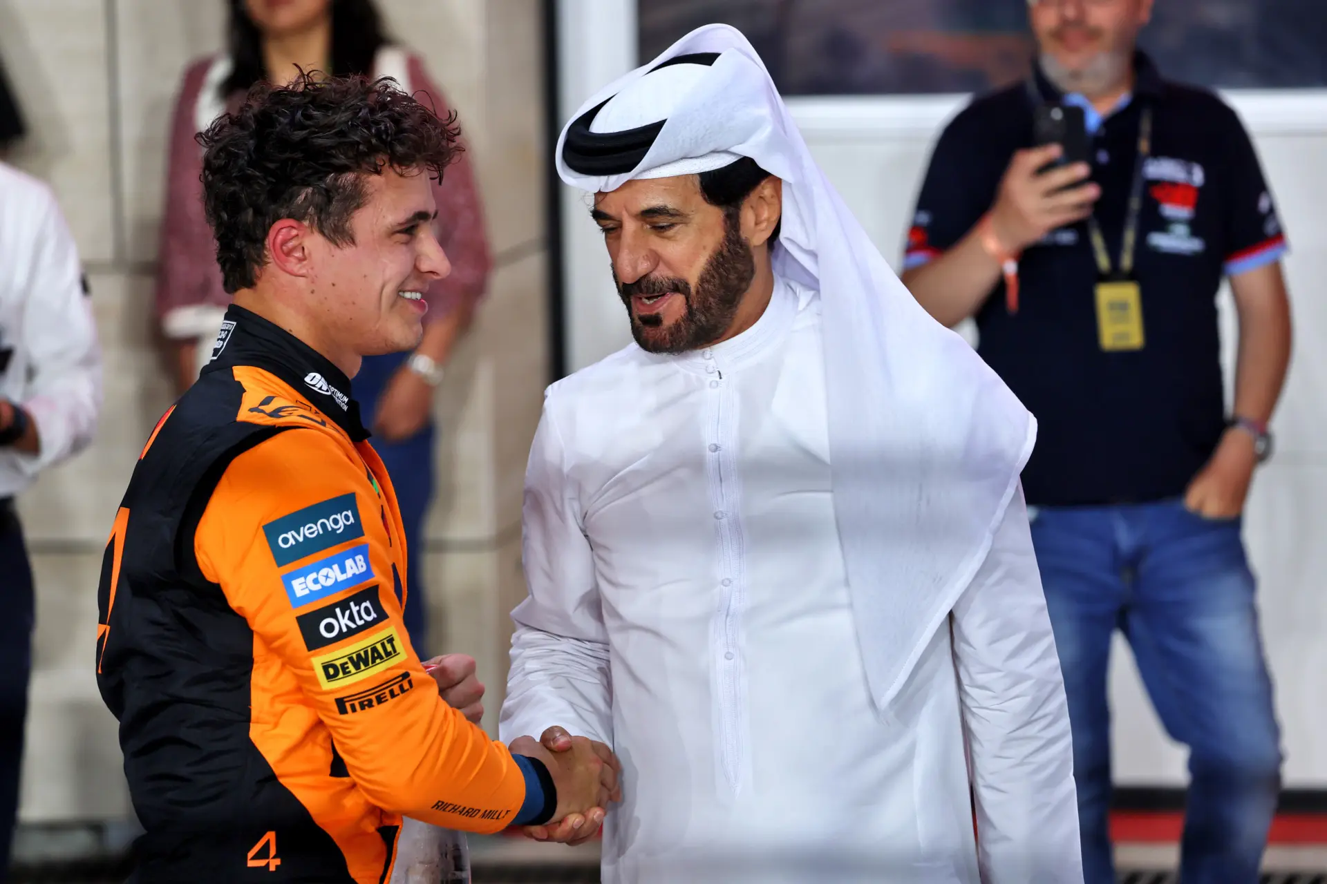 Ben Sulayem lets Norris off the hook after FIA Awards Ceremony 'F-bomb'