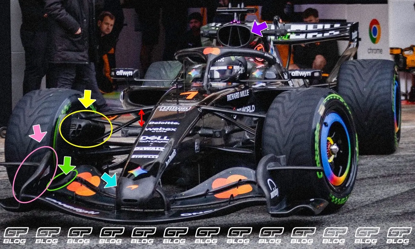 F1 Tech | McLaren makes Barcelona debut with bold MCL40