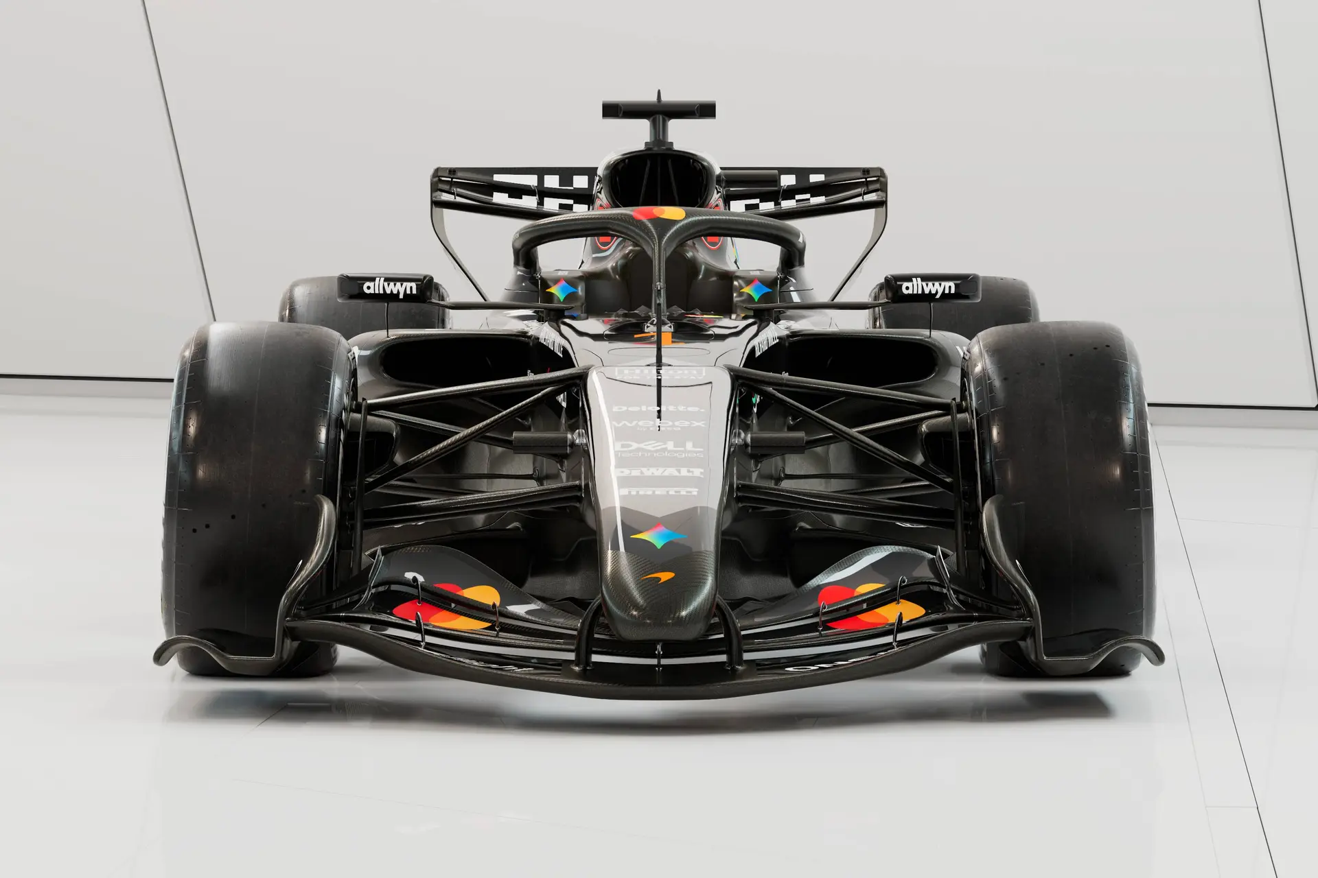 McLaren release images of this season's new F1 car with special testing livery