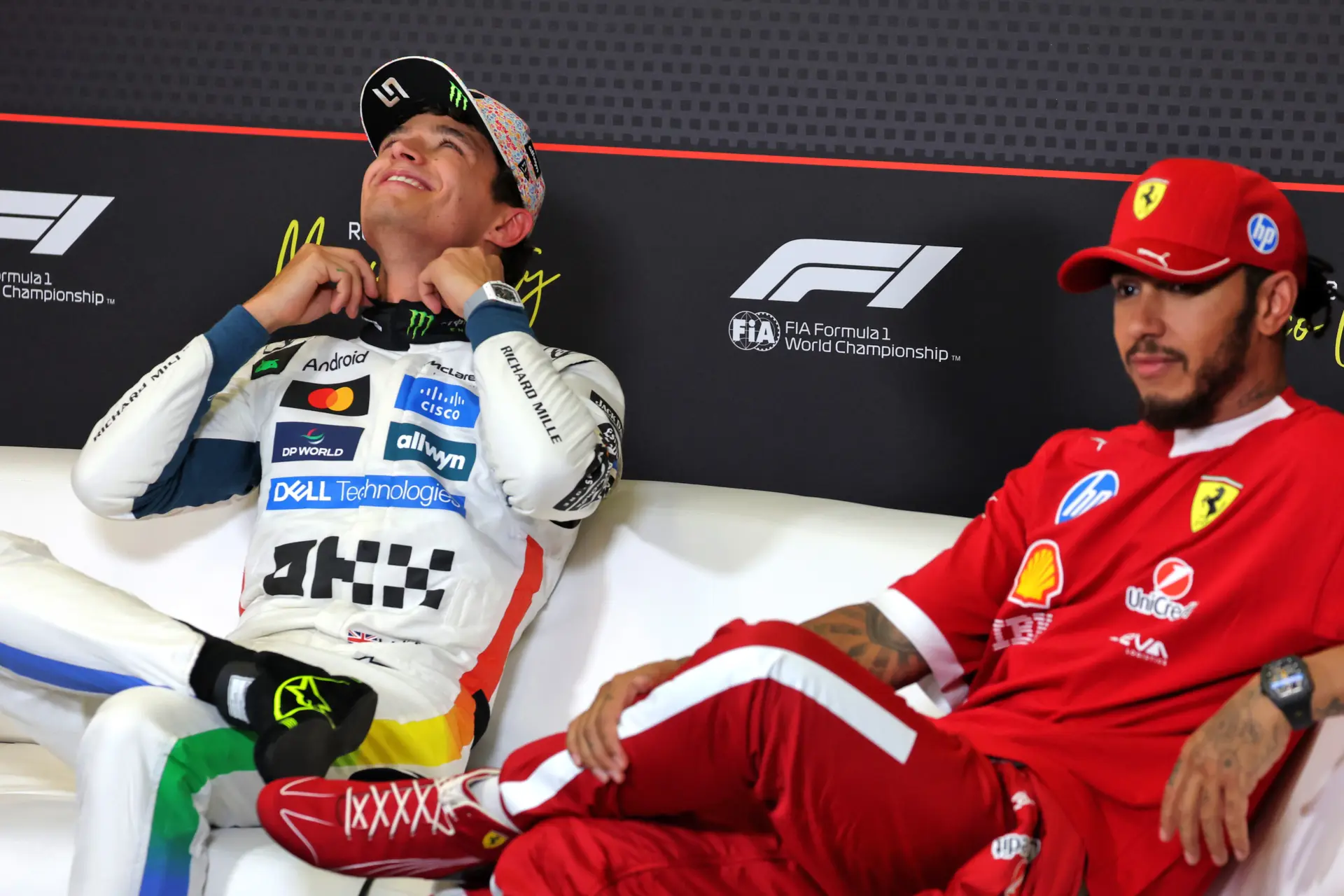 Lando Norris says Lewis Hamilton 'should have been' eight-time champion
