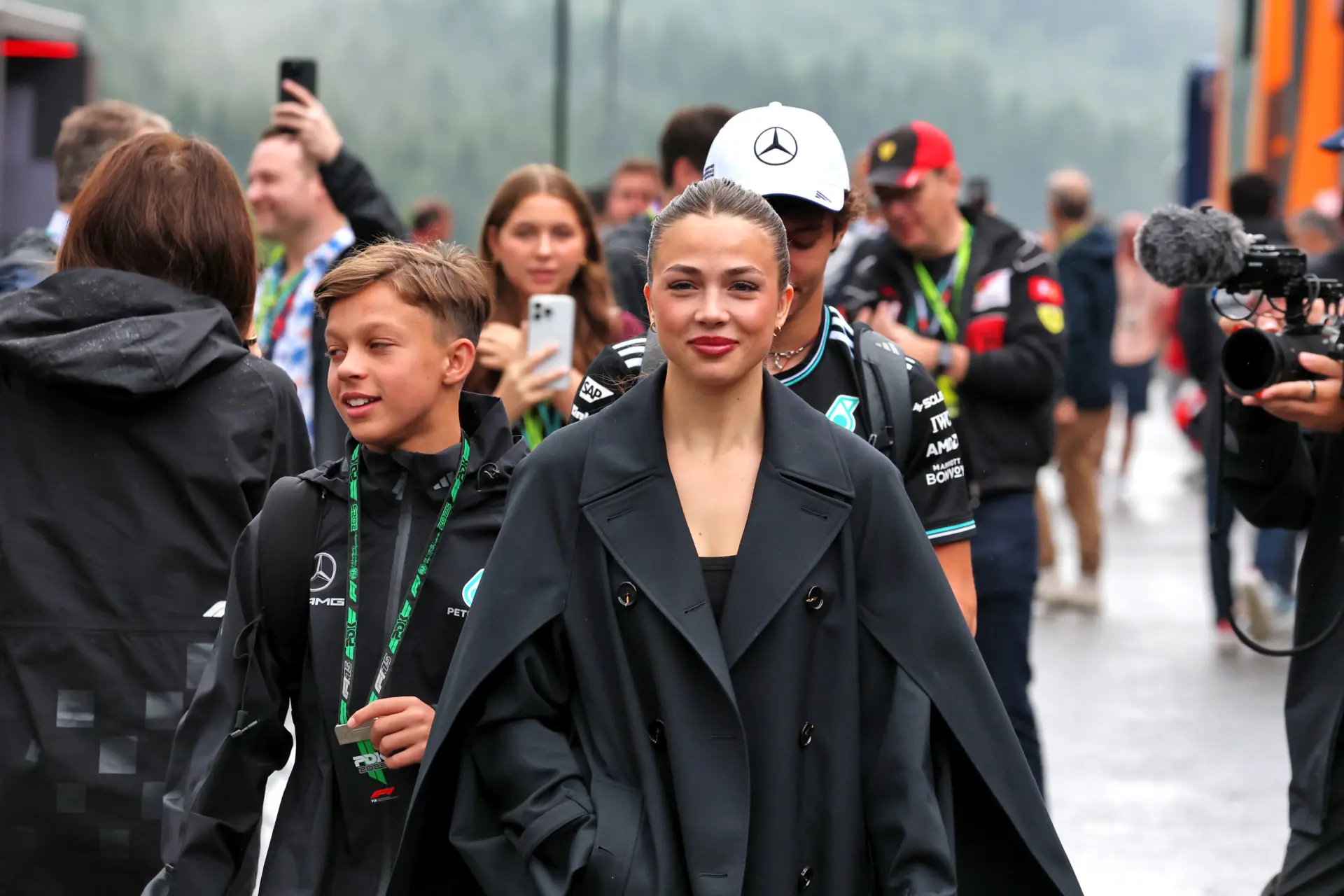 Antonelli's girlfriend reveals truth about breakup rumours on social media
