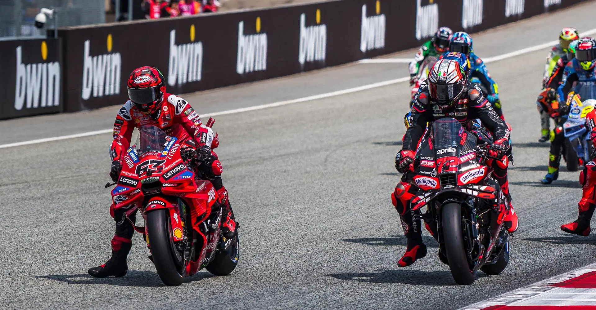 Aprilia surge leaves Ducati trailing despite lap time gains in 2026 MotoGP battle