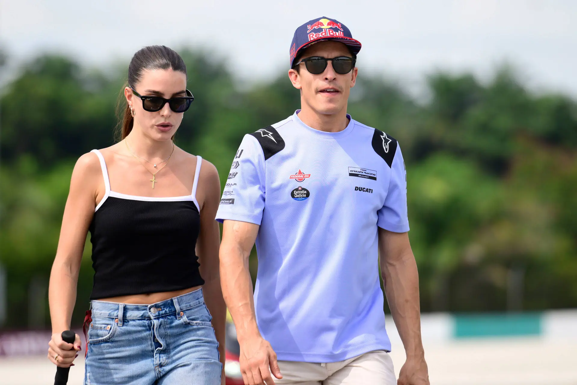 Marc Marquez and girlfriend Gemma welcome new addition to the family