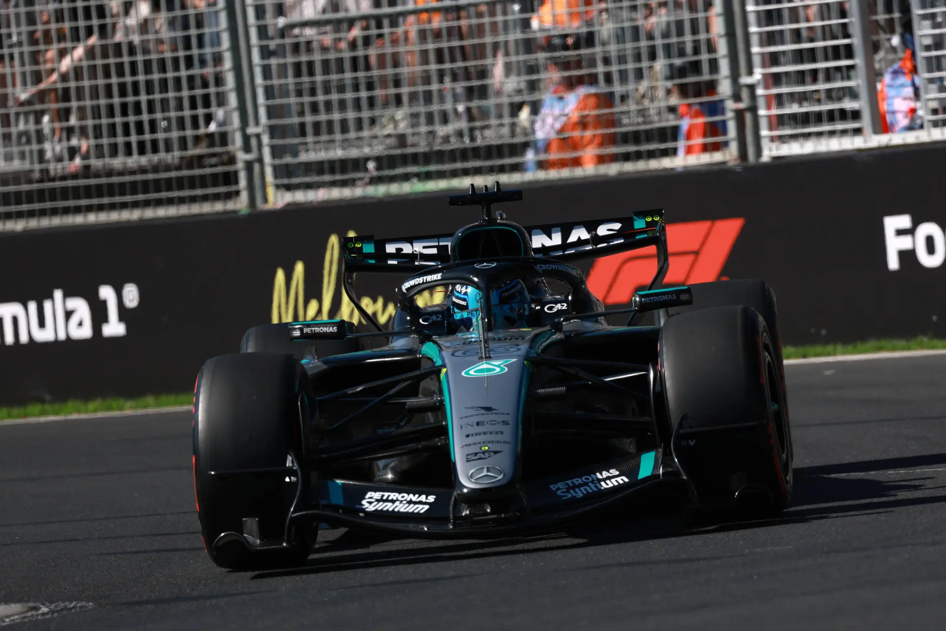 Russell flexes his muscles with P1 in FP3 ahead of Hamilton and Leclerc