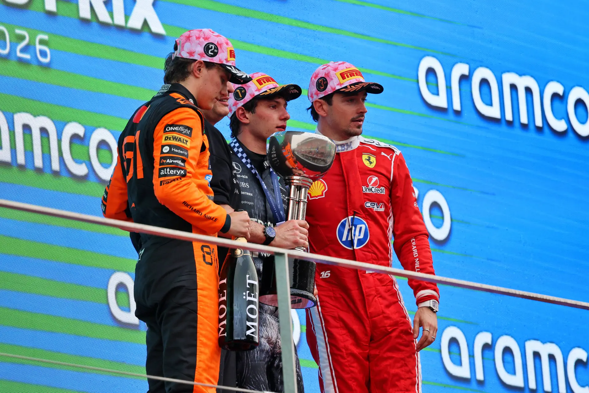 Antonelli, Leclerc en Piastri trekken jammerlijke conclusie over F1-auto's