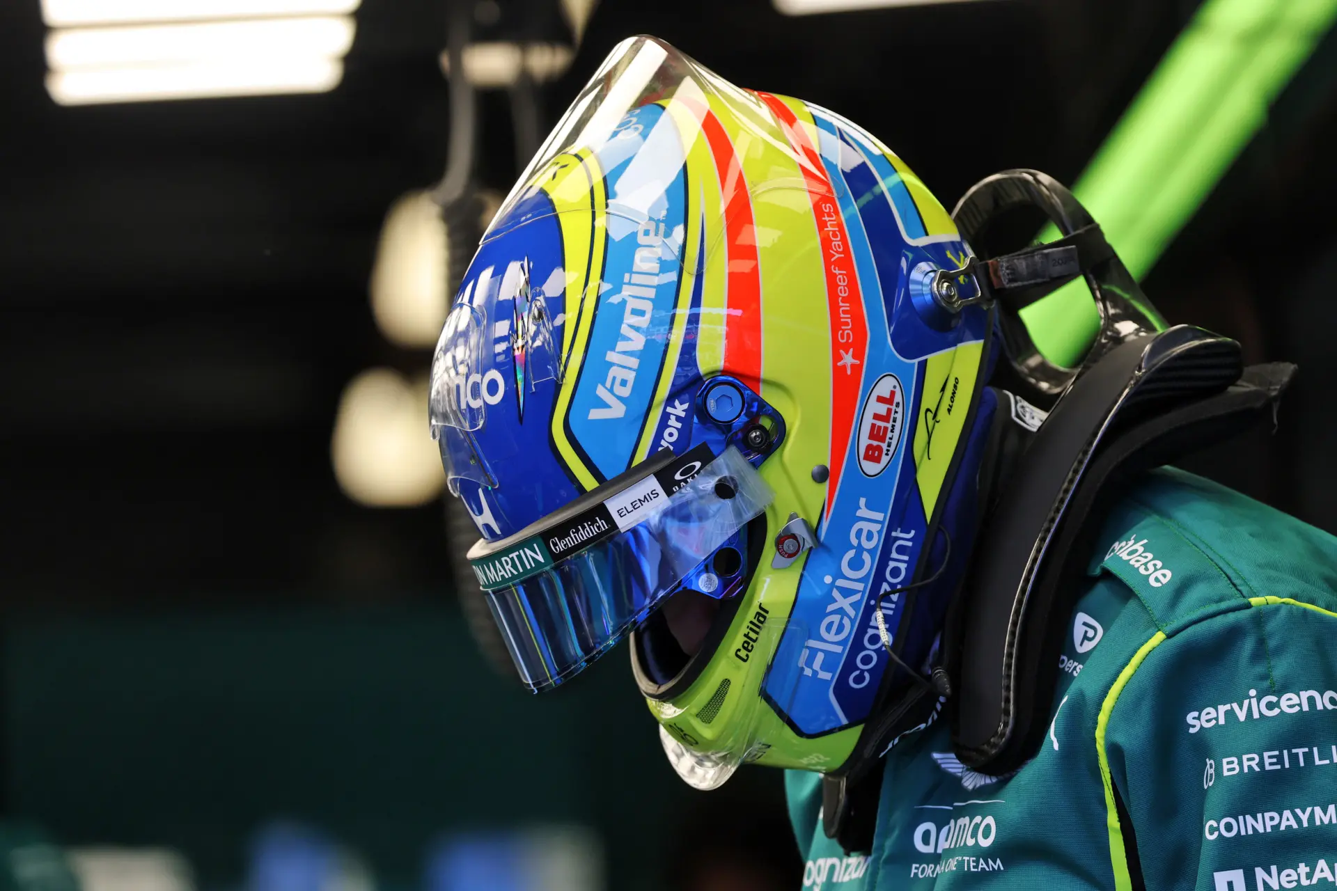 Alonso returns to the track in Newey-designed Aston Martin WEC hypercar test