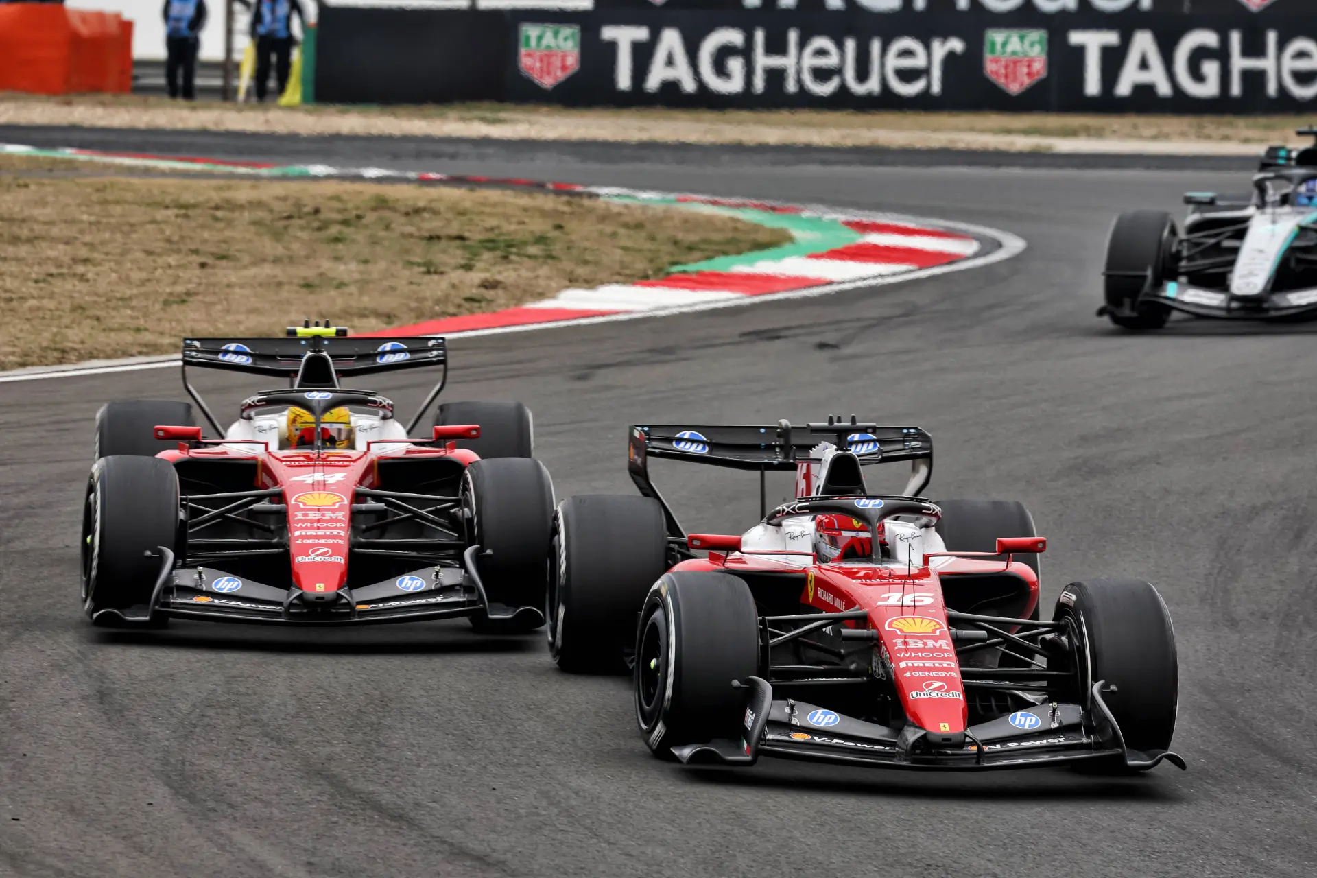 Hamilton and Leclerc hailed for avoiding major Ferrari embarrassment in tense China clash