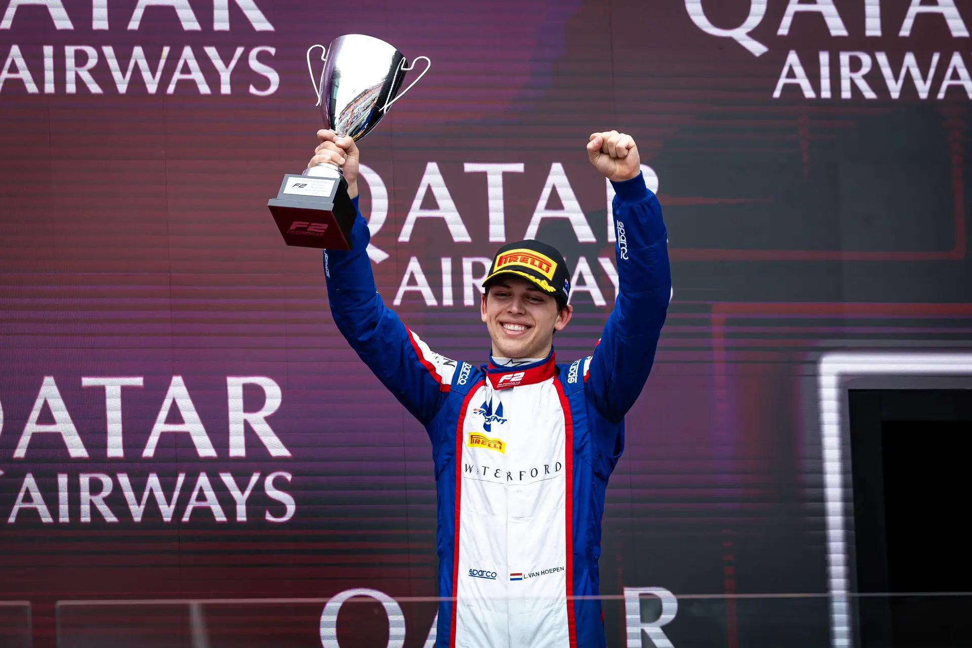 Van Hoepen earns early F1 attention after dream start in F2