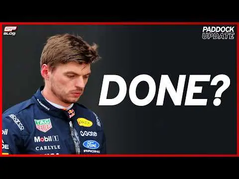 'F1 is not WHAT Max Verstappen enjoys any more'