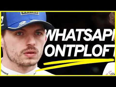 Chaos in F1-groepsapp met Verstappen: Dit is er aan de hand