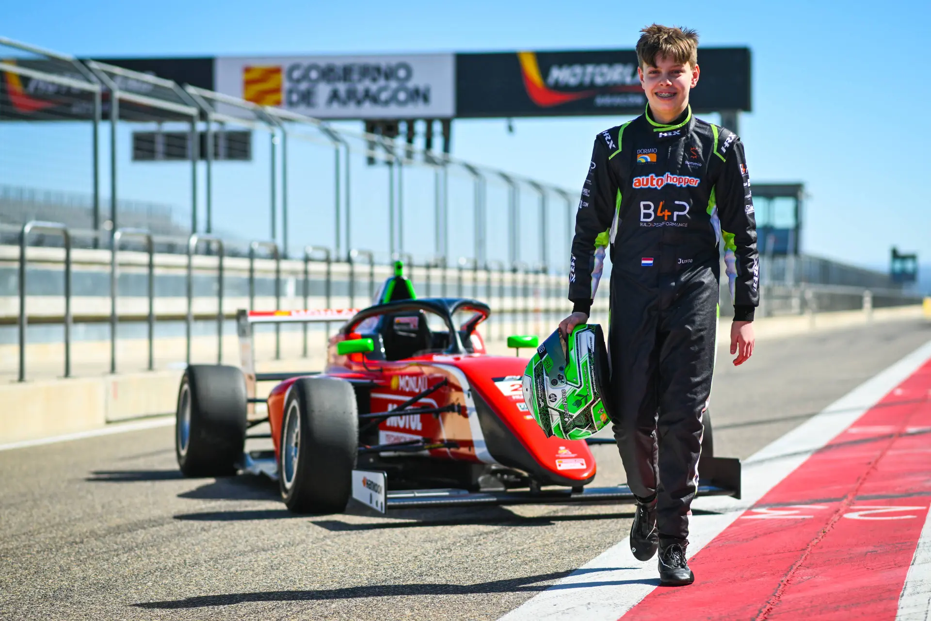 Voormalig F1-coureur Fisichella kiest voor samenwerking met 14-jarig Nederlands talent