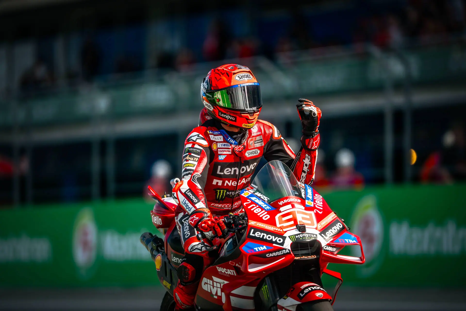 Marc Márquez wint krankzinnige sprint in MotoGP na een valpartij